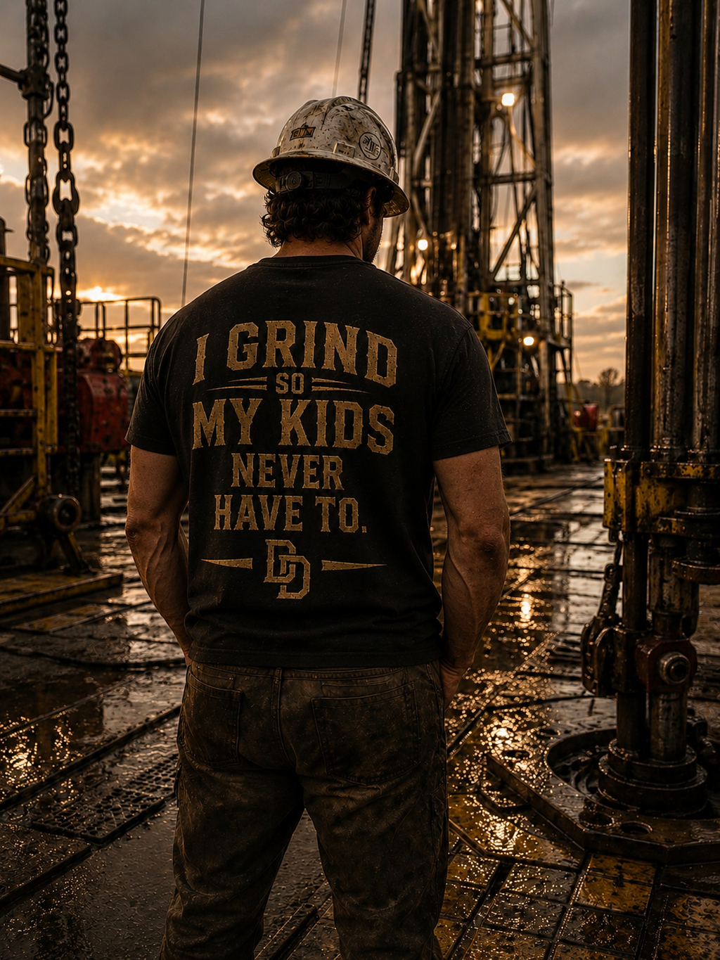 (I Grind So My Kids Never Have To) Unisex T-Shirts