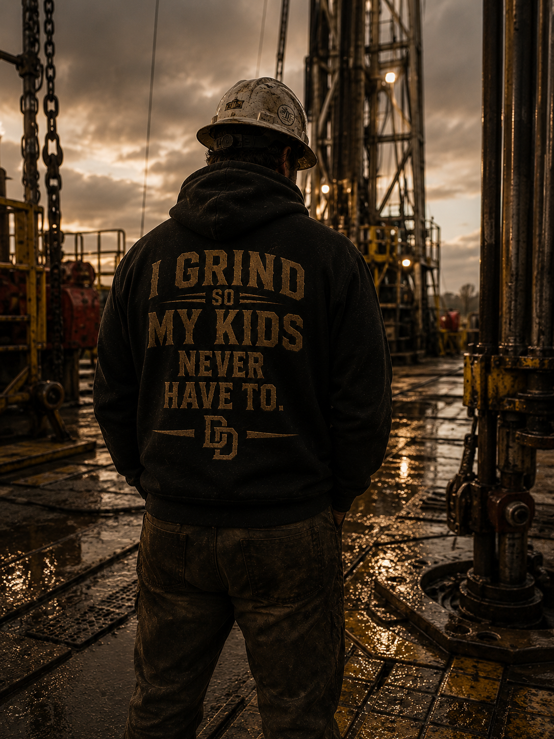 I Grind So My Kids Never Have To Unisex Hoodie For Working Parents